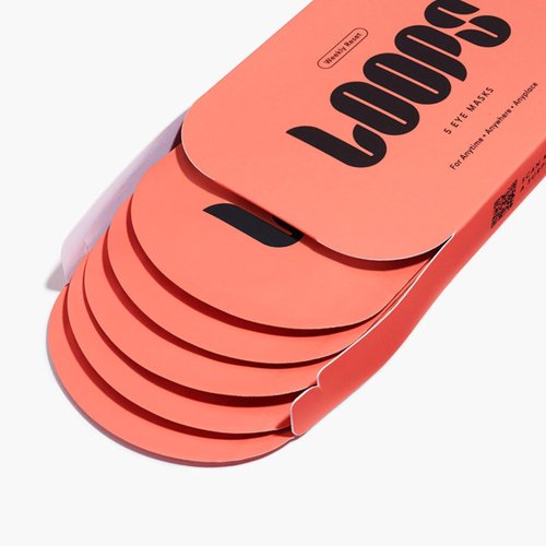 LOOPS WEEKLY RESET - Rejuvenating Hydrogel Eye Mask Kit - Hydrate, Nourish and Help Reduce Wrinkles for Refreshed Eyes - Reduces Signs of Puffiness For Resilient-Looking Skin - Under Eye Patches - 5pc