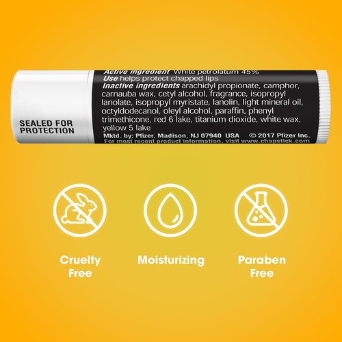 ChapStick Bulk Lip Balm, Classic Original 12-Count – Lip Moisturizer for Dry Lips, 0.15 Oz Ea