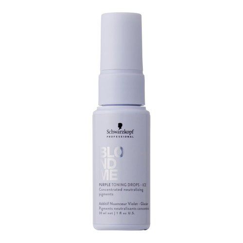 BLONDME Blonde Wonders Leave-In Toning Drops - Eliminate Brassy Tones | Ice, 1.0 Fl Oz | Color Depositing Treatment for Cool Blondes