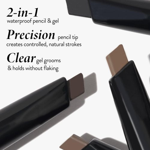 Laura Geller New York Waterproof Brow Pencil & Gel - Sculpt-N-Stay in Blonde
