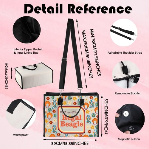 MNIGIU TV Show Inspired Gift HR Tote Bag TV Show Lover Gift T-V S-how Fans G-ift (Meet me TB)