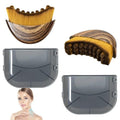2pcs Lymphatic Contour Face Brush,Lymphatic Brushes， Upgrade Lymphatic Drainage Brush,face Sculpting Brush， Dual-Action Face & Body Massager for Jawline Sculpting & Puffiness Reduction