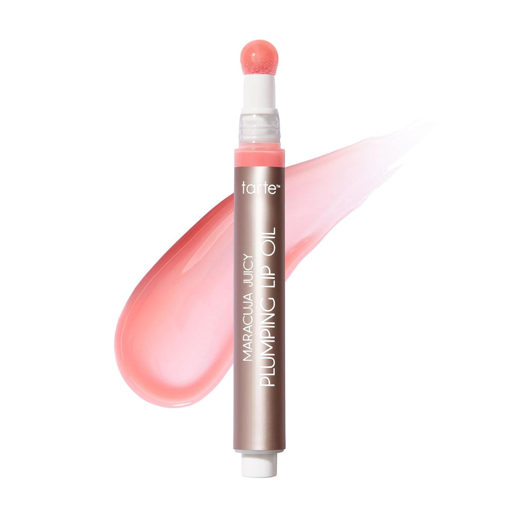 Tarte Maracuja Juicy Plumping Lip Oil - Hydrating Lip Plumper Gloss Balm with Hyaluronic Acid & Vitamin E