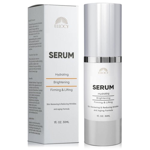 Serum for Mature Skin: All-In-One Hydrating Anti-Aging Formula- Face Lift Serum for Wrinkles, Age Spots, Firms, Hydrates - 1 fl oz