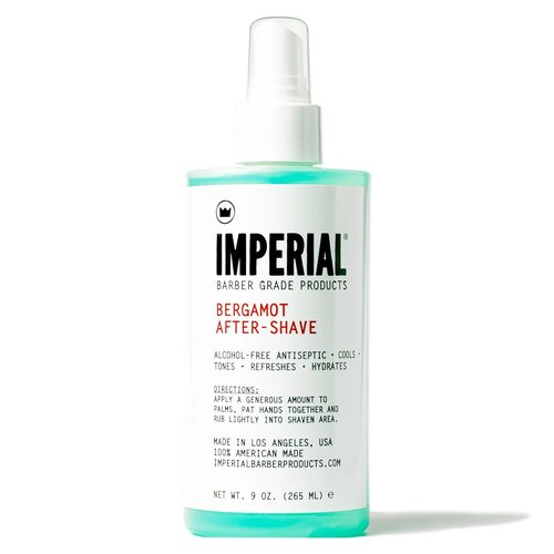 Imperial Barber Bergamot After-Shave | Alcohol-Free Formula - 9 oz for Gentle Skin Care