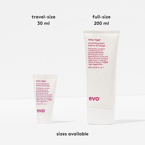 EVO Easy Tiger Straightening Balm - Frizz Control & Heat Protection | 3.4 oz