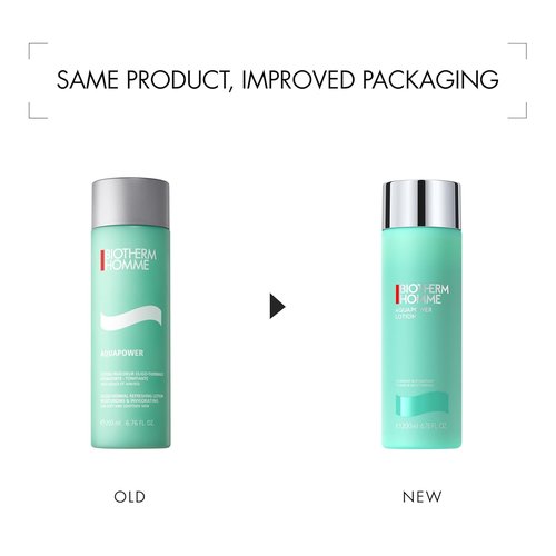 Biotherm Aquapower Face Lotion for Men - Toning & Moisturizing with Biotech Plankton | Prevents Razor Burn & Redness