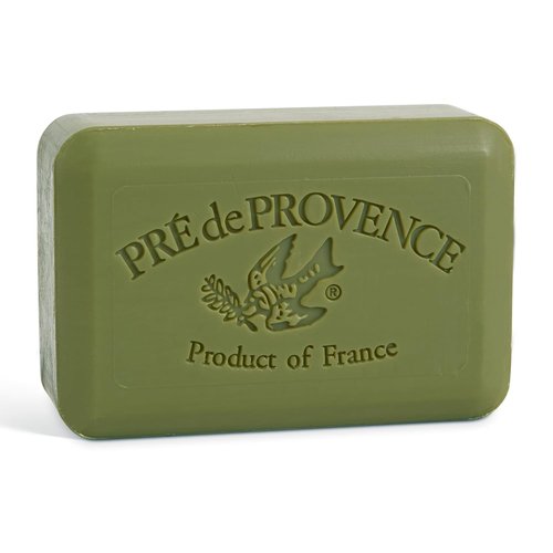 Pre de Provence Artisanal Soap Bar - Organic Shea Butter Enriched | Quad Milled for Luxurious Lather, 8.8 Oz