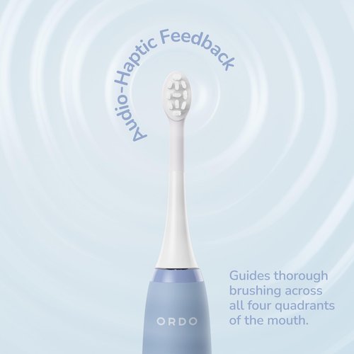 ORDO Squishmallows Electric Toothbrush, Sonic Toothbrushes for Kids, Rechargeable, 3 Brushing Modes, Over 5 Weeks Battery Life Extra Brush Head Included, Gift for Kids Aged 4 Years and Up, Samir