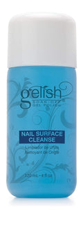 Gelish Nail Surface Cleanse - Gel Top Coat Cleaner for High-Shine Finish & Smooth Results (4 Fl Oz)