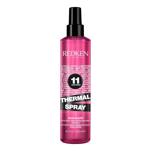 Redken Thermal Spray 11 | Low Hold Hair Spray for Smooth, Silky, Frizz-Free Finish - Heat Protection