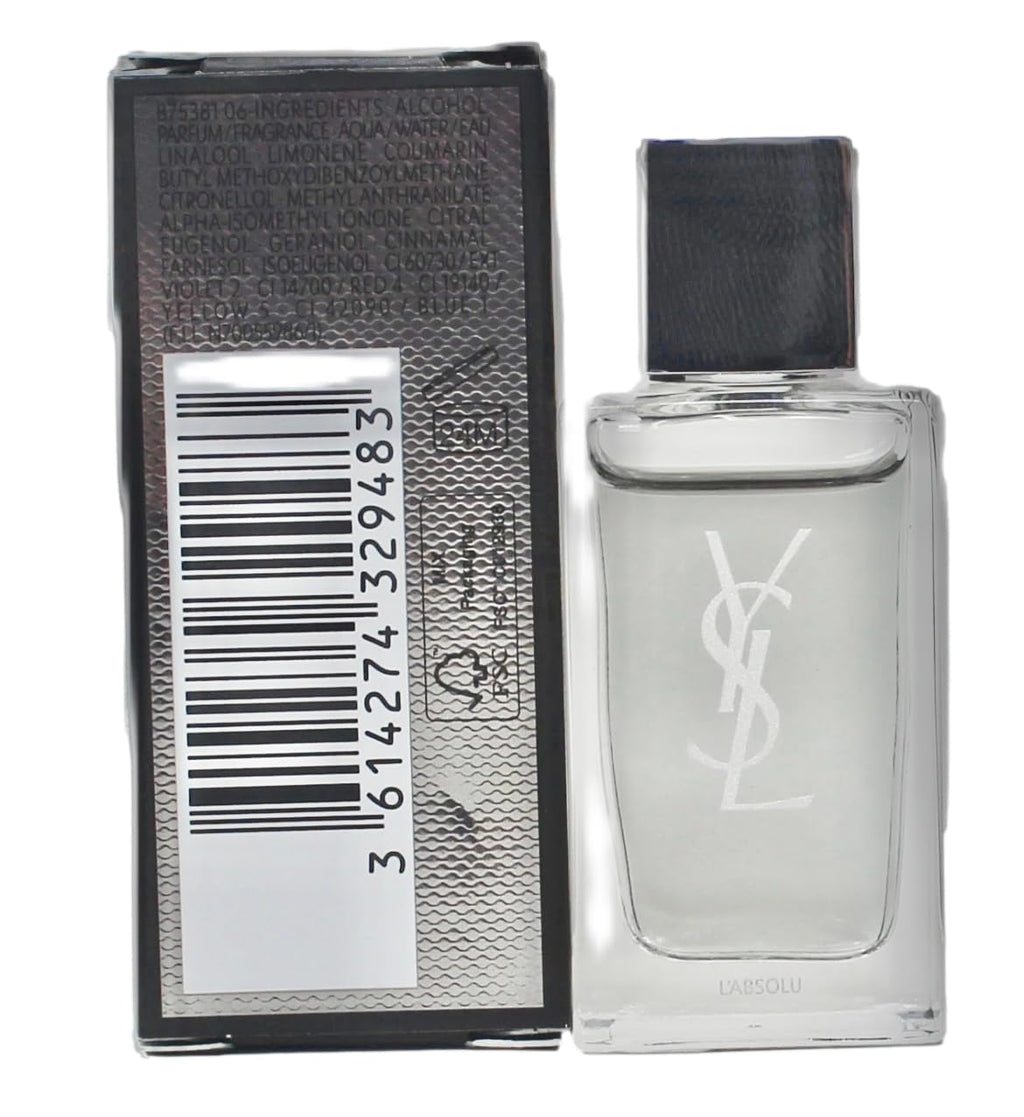 Yves Saint Laurent MYSLF L'ABSOLU Parfum - Men's Mini Travel Size Perfume 7.5 ml | Luxurious Fragrance