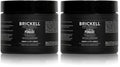 Brickell Men's Products Hair Styling Clay Pomade - Natural & Organic, Strong Hold, Matte Finish | 2 Ounces (Pack of 2)