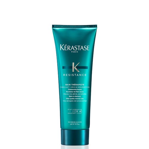 Kerastase Resistance Bain Therapist Balm-In Shampoo - Fiber Quality Renewal Care | 15 Ounce