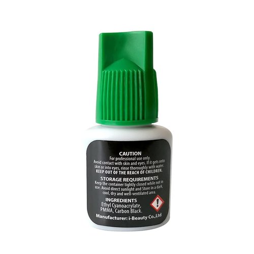 GUISHANLI IB Ultra Super Glue for False Eyelash Extension I -2 Second Dry Professional Adhesive for Eyelashes Keep Away from Sunlight Moisture and Heat (Color : Black)