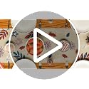 American Flag Fireworks Table Runner 13x60 Inch - 4th of July Memorial Day Home Decor