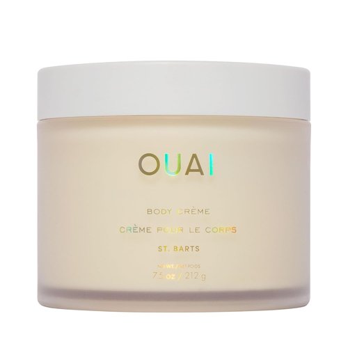 OUAI Body Cream - Hydrating Whipped Formula with Cupuaçu Butter & Coconut Oil | 7.5 Oz for Soft, Glowing Skin