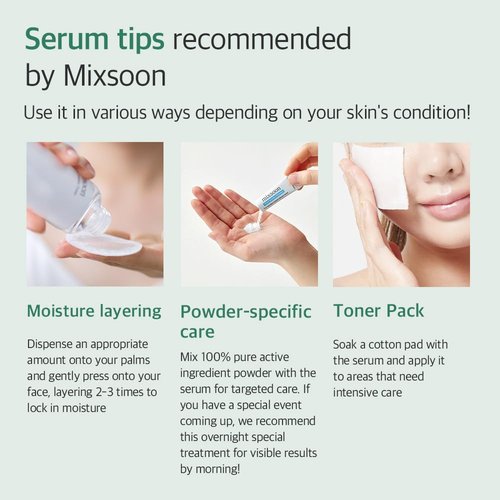 mixsoon Glacier Water Hyaluronic Acid Serum - Deep Hydration and Cooling for Face, Hydration Booster, Refreshing Lightweight Texture 30ml / 1.01 fl.oz. Korean Glass Skin Care