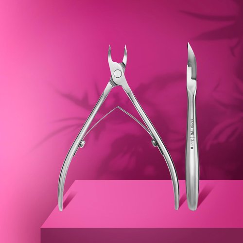 STALEKS PRO Expert 90 3mm Professional Cuticle Nippers – Stainless Steel Skin Nippers for Manicure