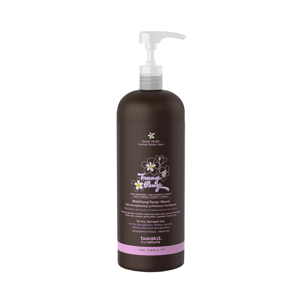Tweak’d By Nature - Restore Frangi Pangi-Monoi Hair Strengthening Conditioner | Sulfate-Free Deep Moisture for Dry, Damaged Hair (33.8 oz)