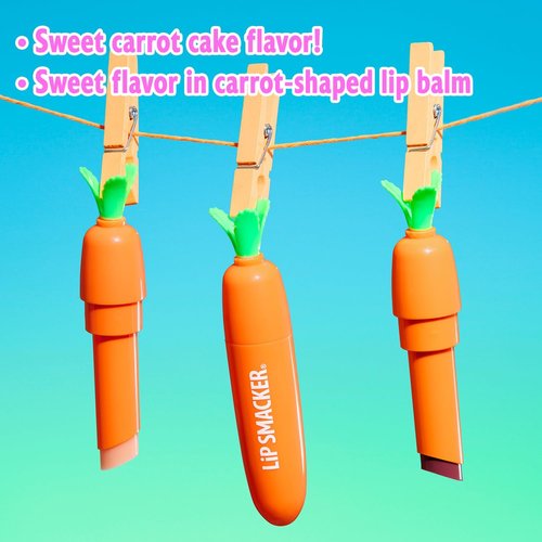 Lip Smacker Carrot Lip Balm - Limited Edition Carrot Cake Flavor | Perfect Easter Basket Stuffer