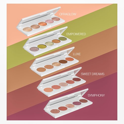 OFRA Signature Palette - Symphony | Eyeshadow Palette with Mauve and Shimmer Shades | 5 Blendable Colors for Everyday and Travel