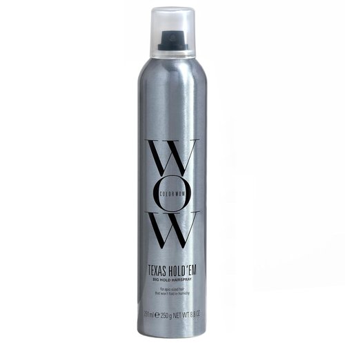 COLOR WOW Texas Hold 'Em Big Hold Hairspray - Extra Hold Hair Spray with Heat & UV Protection | Anti-Humidity, No Crunch Finish