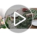 120 Inch 3-Piece Forest Green Gauze Wedding Table Runner - Boho Home Decor
