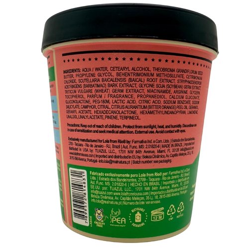 Lola From Rio - Hair Mask for Fine, Weak Hair | Stimulates Growth & Boosts Volume - 8.11 Fl Oz