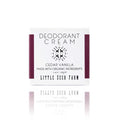 Little Seed Farm All-Natural Deodorant Cream - Cedar Vanilla, Aluminum-Free - 2.4oz | 68g