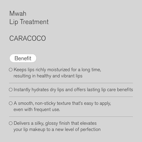 Urbanand Mwah Lip Treatment - Vegan Korean Glossy Lip Balm with Shea Butter & Peptides | 13g (0.45 oz)