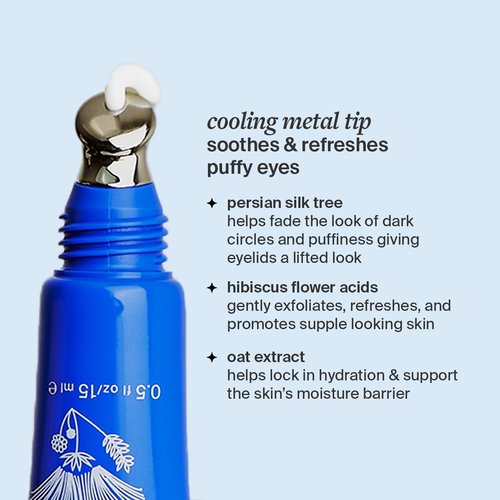 Cocokind Revitalizing Eye Cream - Depuff & Reduce Fine Lines | Hydrating with Cool Metal Applicator, 0.5 Fl Oz