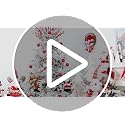 Christmas Ball Ornaments Set - 30PCS Red & Clear 6cm Holiday Decorations Variation of THIS listing