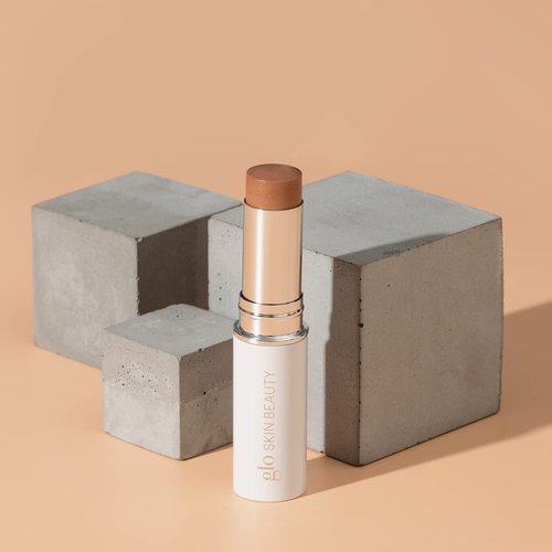 Glo Skin Beauty Skin Glow Stick Highlighter (Champagne) - Powered by Hydrators, Mineral Pigments & Mica for an Illuminated Glow - Clean Mineral Cream Highlighter
