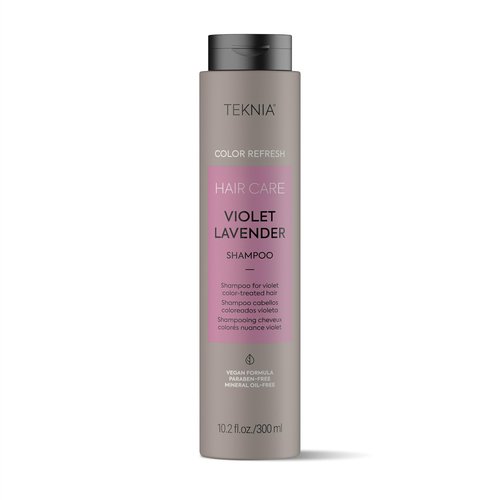 Lakmé Teknia Violet Lavender Color Refresh Shampoo, Color Depositing Shampoo for Purple Hair, 10.2 Fl Oz