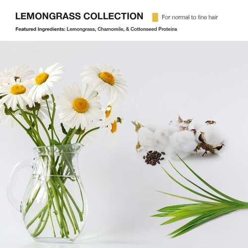 MOP Lemongrass Volume Whip - Flexible Medium Hold for Bounce & Shine - 8 Fl Oz