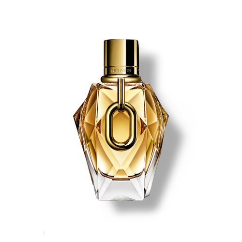 Rabanne Million Gold Eau de Parfum - Long-Lasting Refillable Women's Perfume with Sparkling Rose & White Flowers