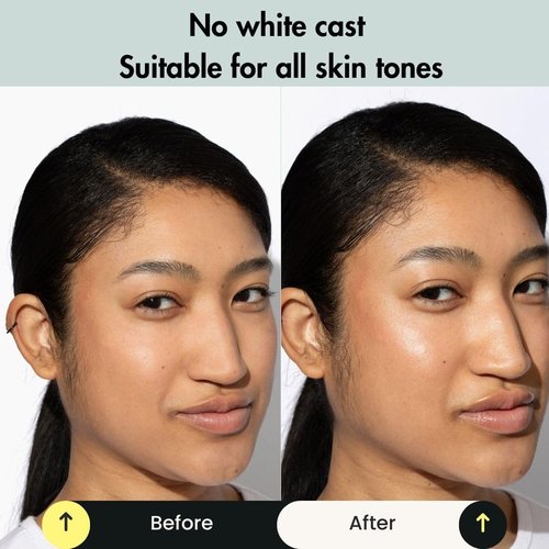 Skiennix Daily Repair & Protect Moisturizer - Mineral Sunscreen Face SPF 50+ with Squalane & Aloe Vera for Deep Moisture | UVA/UVB & Blue Light Protection, No White Cast, Reef Safe, Vegan