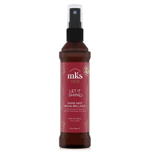 MKS Eco Let It Shine Shine Mist - 4 fl oz | Refreshes Shine, Smooths Frizz & Flyaways with Argan Oil