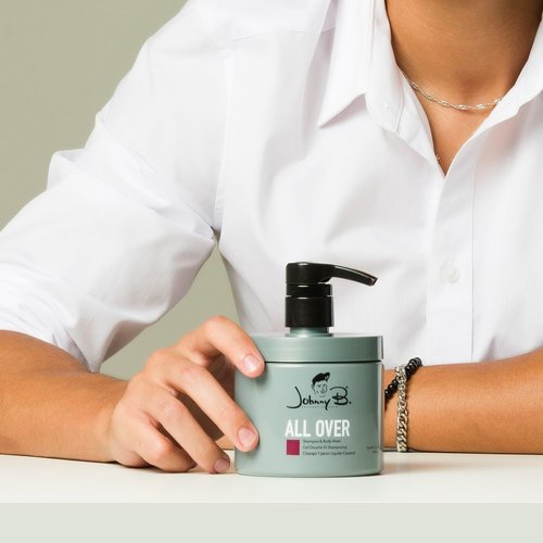 JOHNNY B. Professional All Over Hair Shampoo and Body Wash 16 oz.