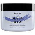 KERAZON Blonde Brazilian Hair BTX Treatment - Purple Mask for Platinum Effect, Deep Hydration & Frizz Control