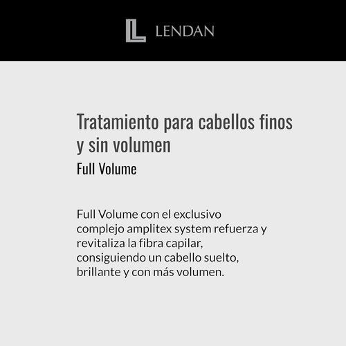 Lendan Fine Hair Volume Shampoo - Full Volume & Hydration - 300 ml | Cleanses & Protects Hair Fiber
