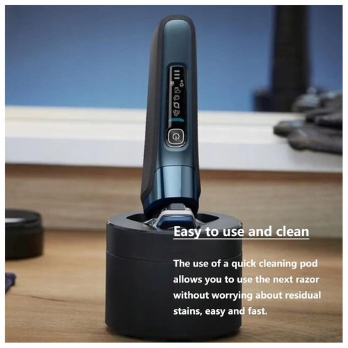 Philips Norelco Replacement Clean Pod - Quick Cleaning Solution for Series 5000, 7000 & 9000 Shavers