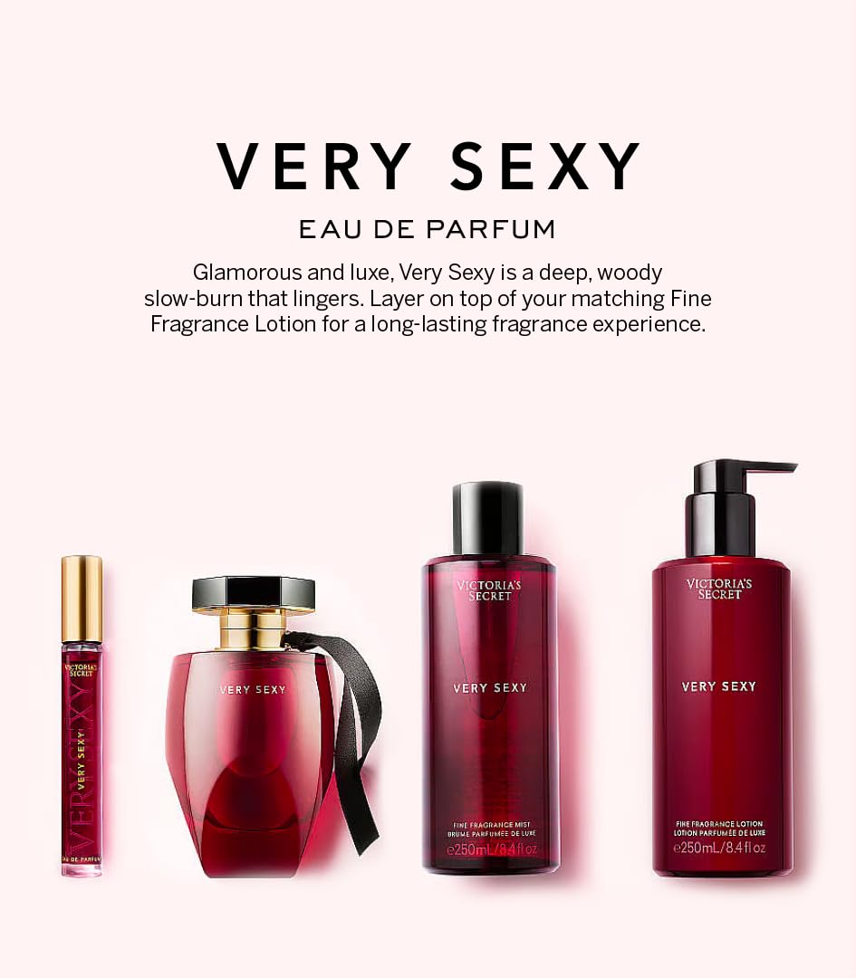 Victoria's Secret Very Sexy Eau de Parfum - Enchanting Vanilla Orchid & Clementine Notes | 1.7 oz