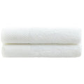 Guvar 100% White Washcloths Pack of 2-12x12 Inch, 100% Cotton, Face Cloths for Washing Face, Spa, Gym, Kitchen Dish Towels, Bathroom Washcloths