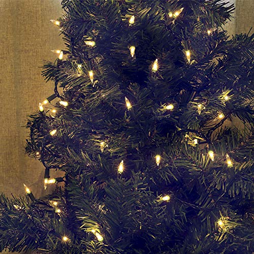 Christmas String Lights 50 Count 13ft Incandescent Bulb Mini Lights for Indoor Outdoor Decor