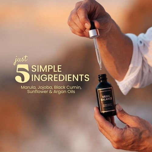 Beachwaver Co. Organic Argan & Marula Hair Oil - Vegan, Fragrance-Free Treatment (2 Oz) | 5 Natural Ingredients