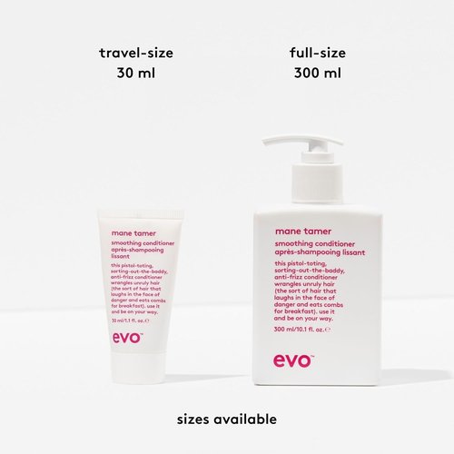 EVO Mane Tamer Smoothing Conditioner - Strengthens, Softens, and Reduces Frizz for Shiny Hair