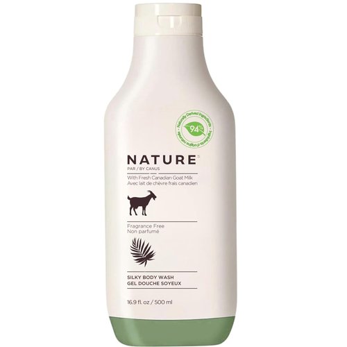Nature by Canus - Natural Cleanser | Moisturizing Goat Milk Body Wash for All Skin Types - 16.9 Fl Oz