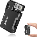 WUBEN G5 Rechargeable EDC Flashlight - 400 Lumens Mini Flashlight with RGB Light | Portable Keychain for Emergencies (Black)